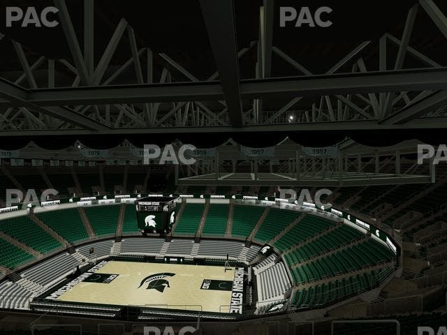 Jack Breslin Student Events Center - Section Bleachers 225 Seat View