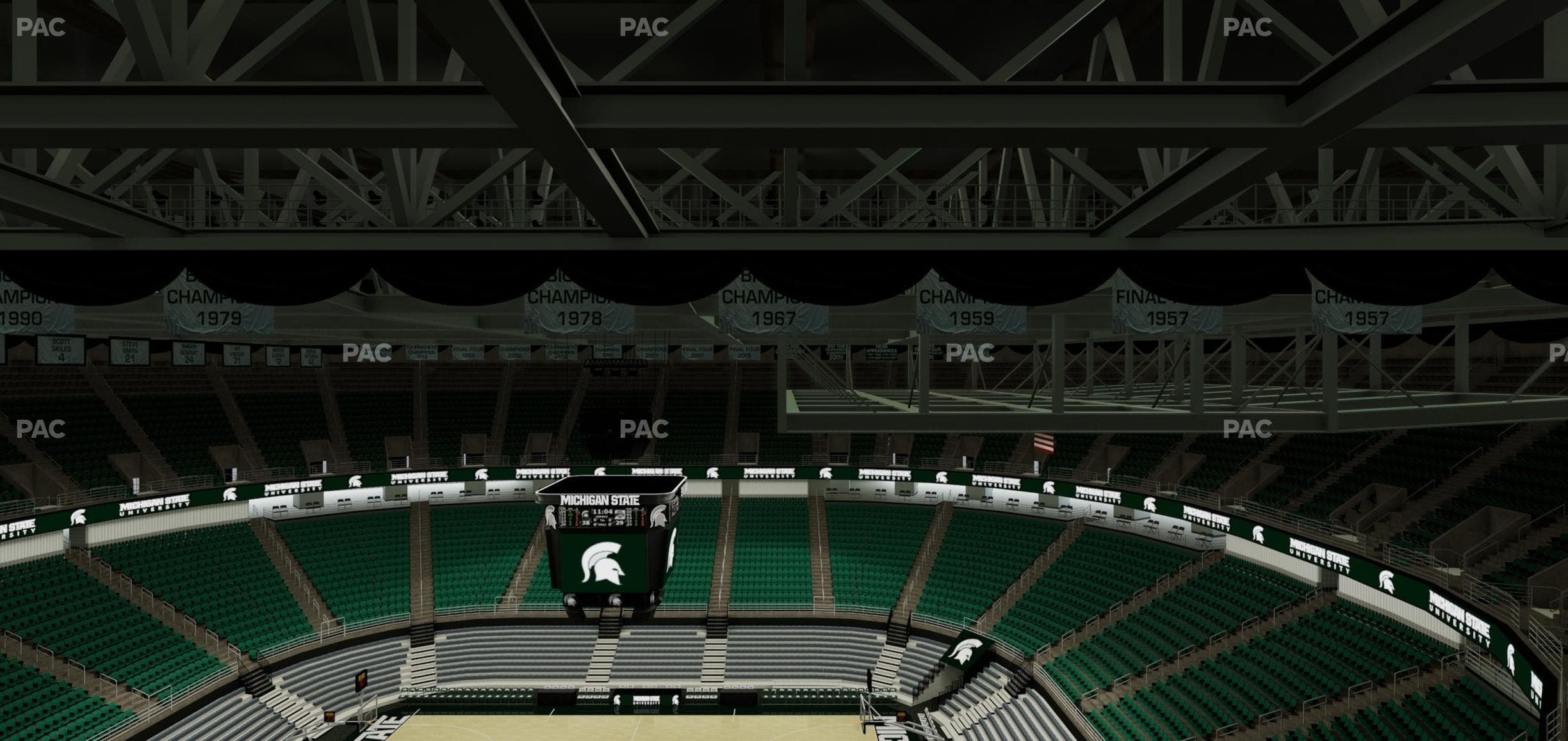 Jack Breslin Student Events Center - Section Bleachers 226 Seat View