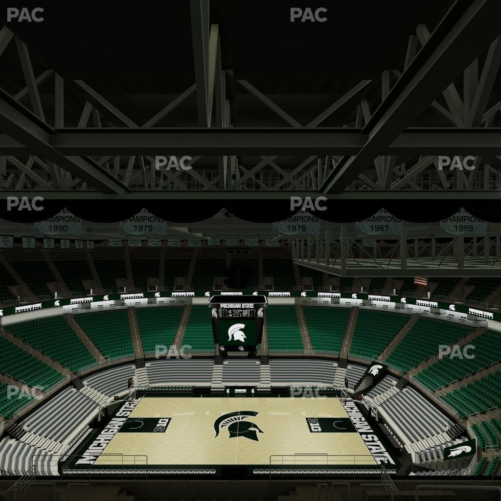 Jack Breslin Student Events Center - Section Bleachers 227 Seat View