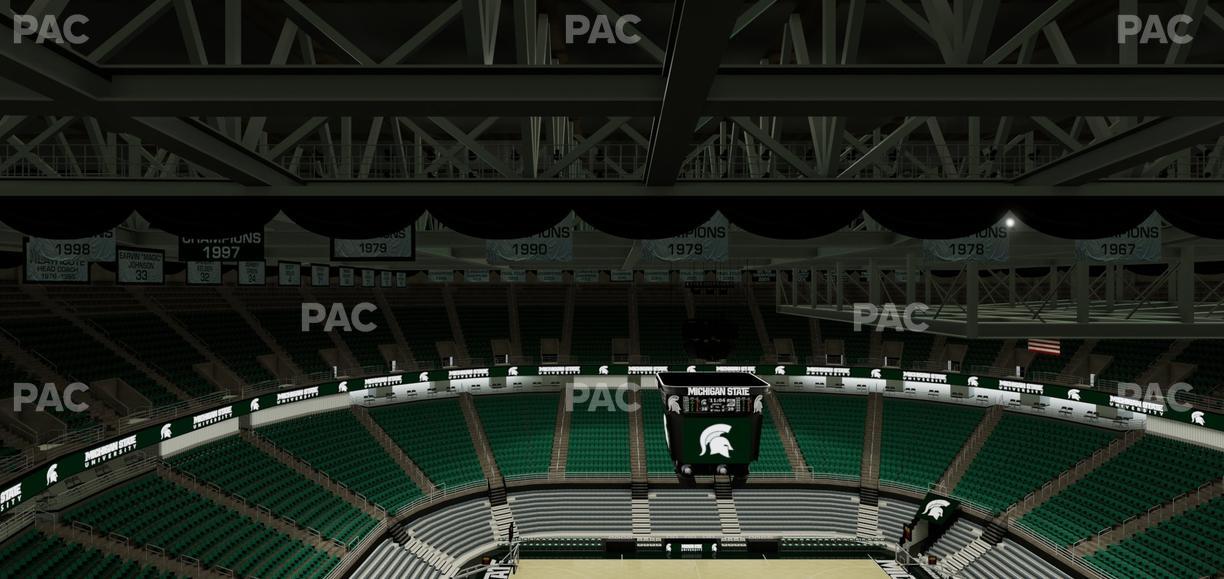 Jack Breslin Student Events Center - Section Bleachers 228 Seat View