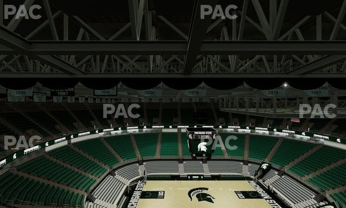 Jack Breslin Student Events Center - Section Bleachers 228 Seat View