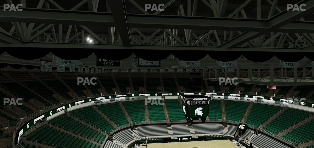 Jack Breslin Student Events Center - Section Bleachers 229 Seat View