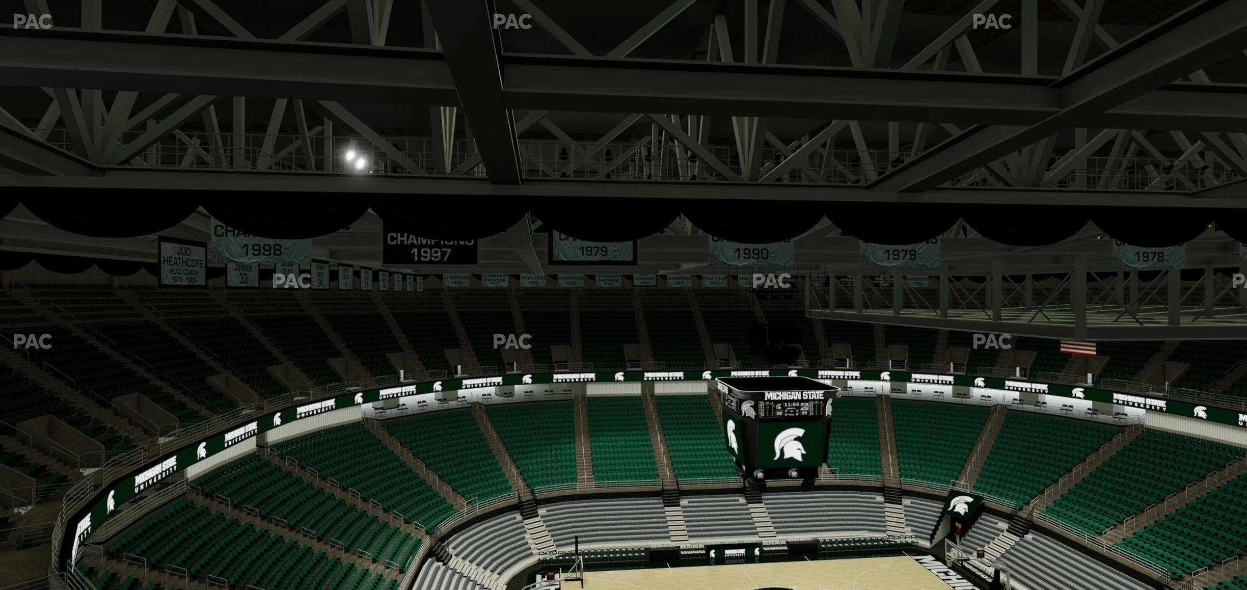 Jack Breslin Student Events Center - Section Bleachers 229 Seat View