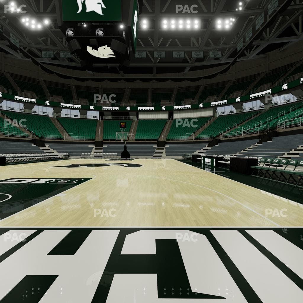 Jack Breslin Student Events Center - Section Floor 2 Seat View