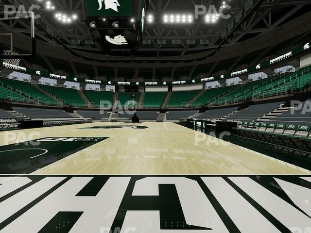 Jack Breslin Student Events Center - Section Floor 2 Seat View
