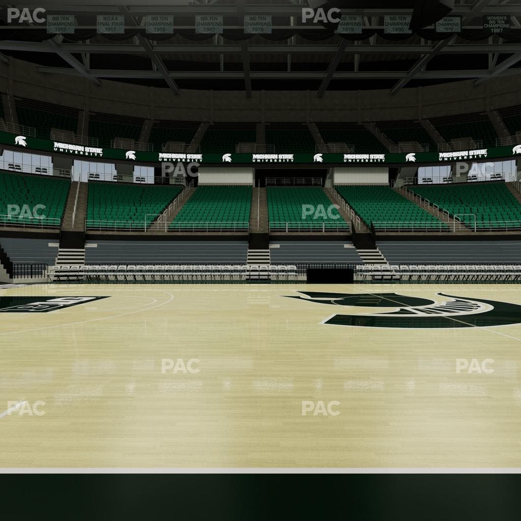 Jack Breslin Student Events Center - Section Floor Vip Seat View
