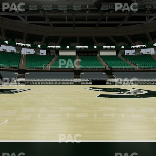 Jack Breslin Student Events Center - Section Floor Vip Seat View