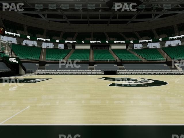 Jack Breslin Student Events Center - Section Floor Vip Seat View