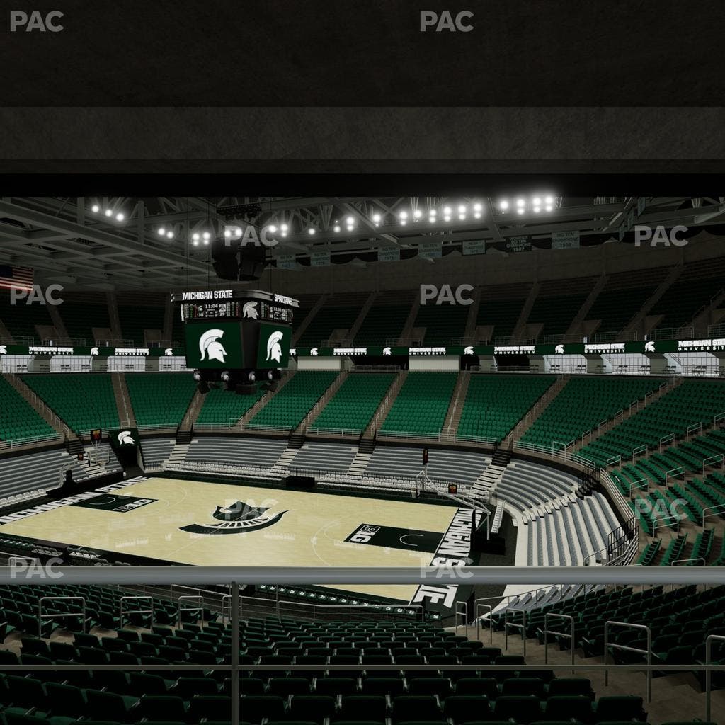 Jack Breslin Student Events Center - Section Plt 106 Seat View