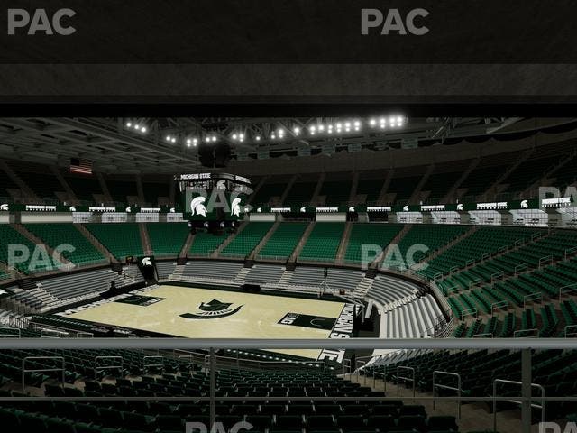 Jack Breslin Student Events Center - Section Plt 106 Seat View