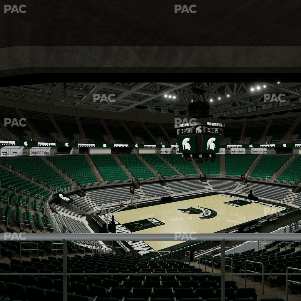 Jack Breslin Student Events Center - Section Plt 113 Seat View