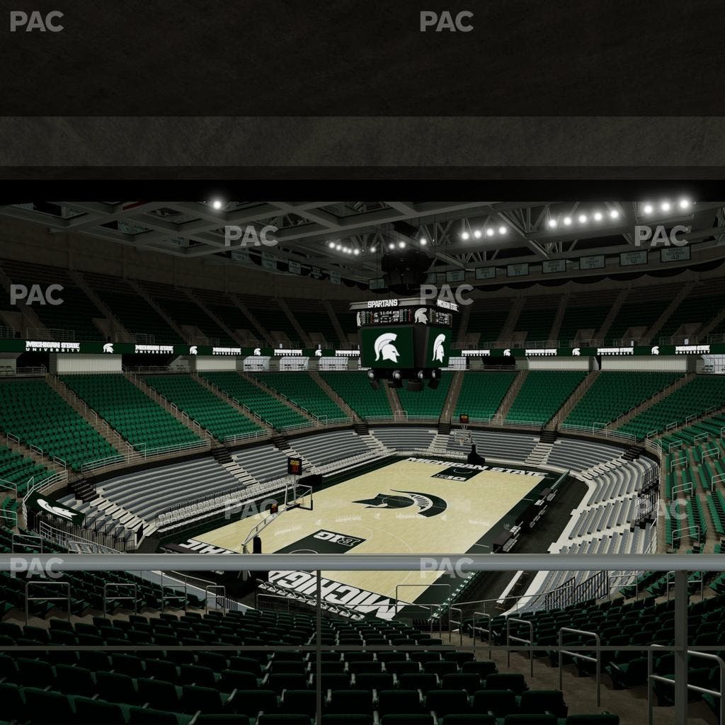 Jack Breslin Student Events Center - Section Plt 115 Seat View