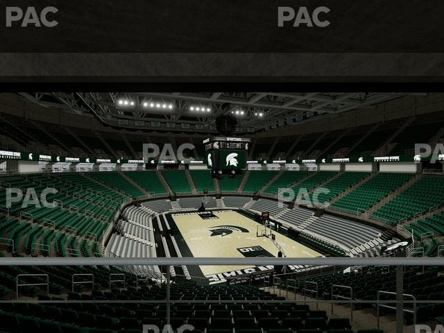 Jack Breslin Student Events Center - Section Plt 120 Seat View