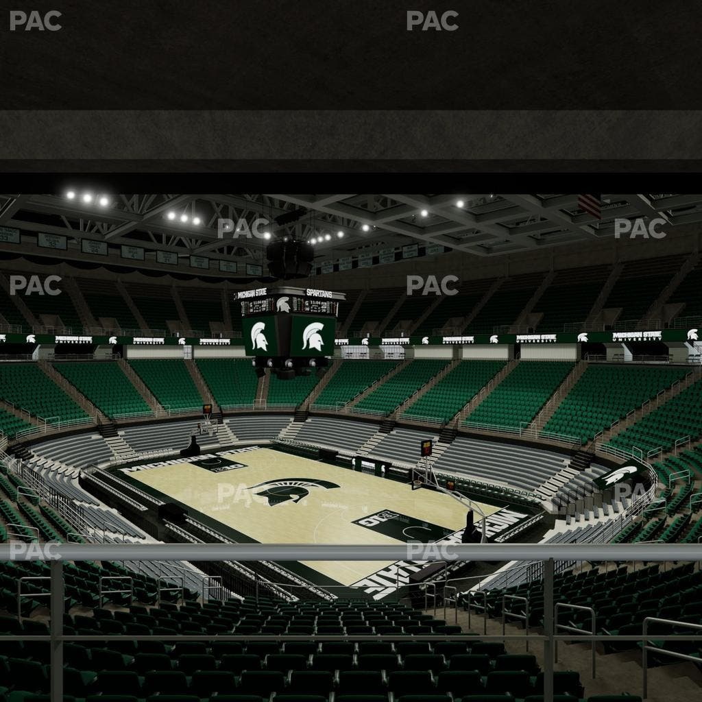 Jack Breslin Student Events Center - Section Plt 122 Seat View