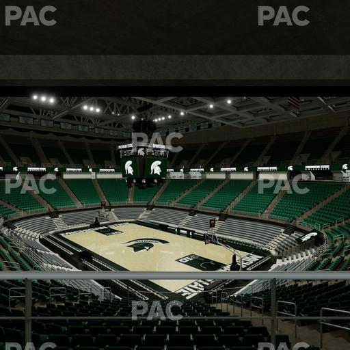 Jack Breslin Student Events Center - Section Plt 122 Seat View