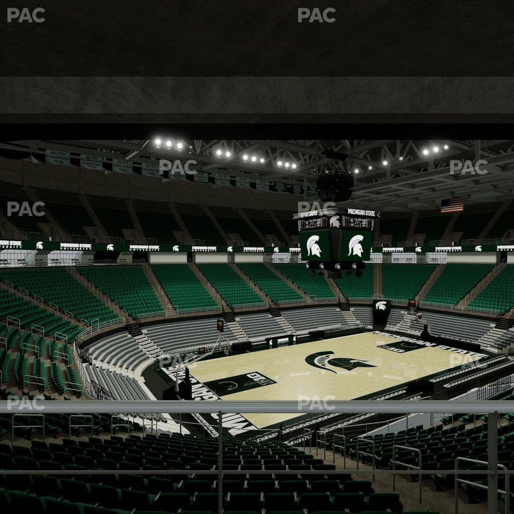 Jack Breslin Student Events Center - Section Plt 131 Seat View