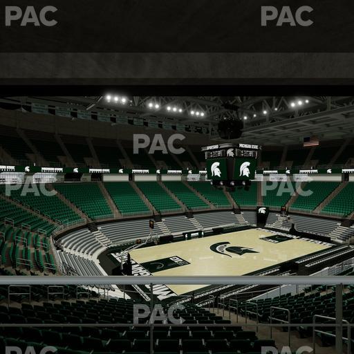 Jack Breslin Student Events Center - Section Plt 131 Seat View