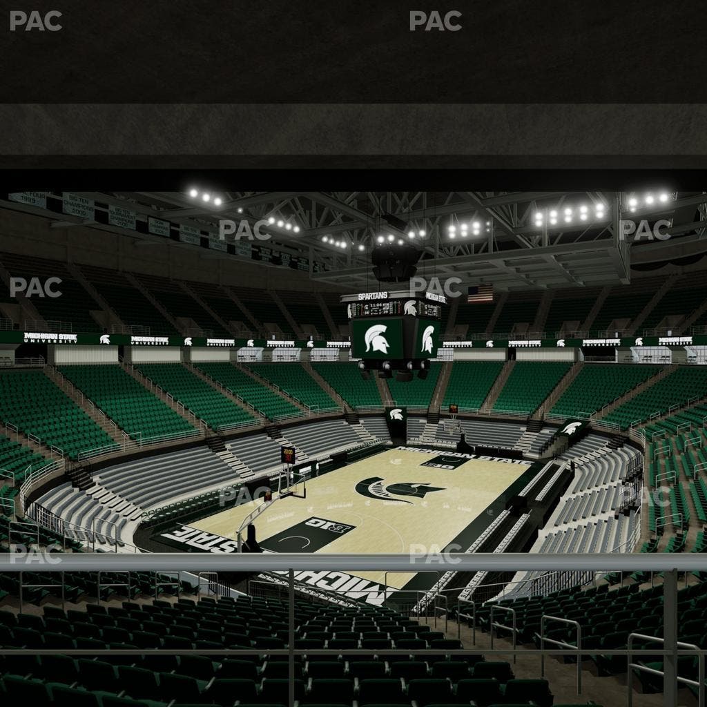 Jack Breslin Student Events Center - Section Plt 133 Seat View