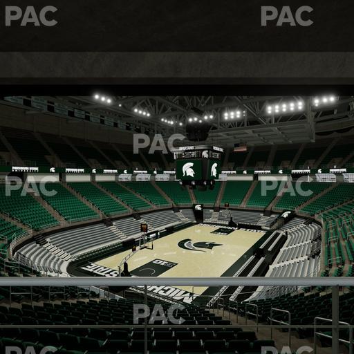 Jack Breslin Student Events Center - Section Plt 133 Seat View
