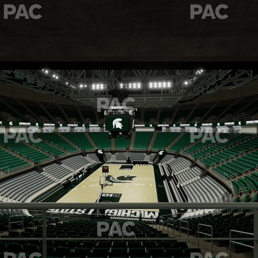 Jack Breslin Student Events Center - Section Plt 135 Seat View