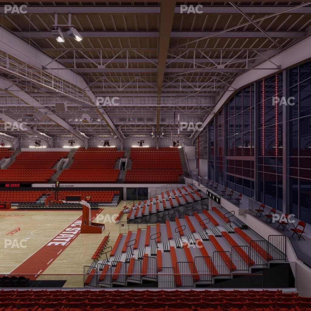 James T. Valvano Arena at Reynolds Coliseum - Section 201 Seat View