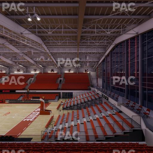 James T. Valvano Arena at Reynolds Coliseum - Section 201 Seat View