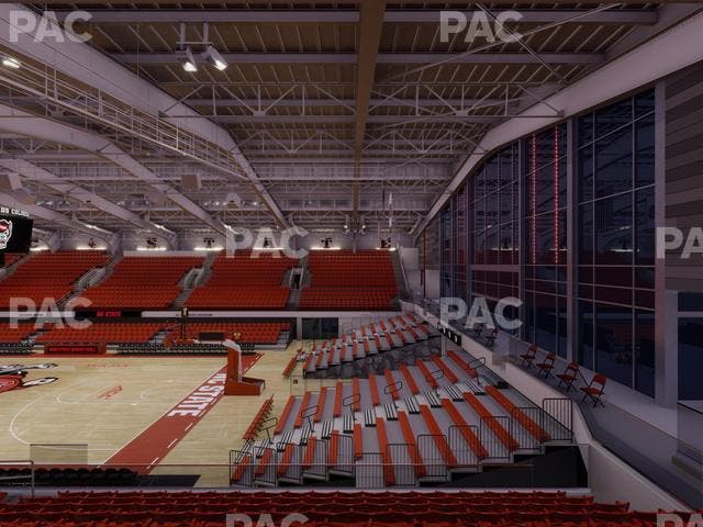 James T. Valvano Arena at Reynolds Coliseum - Section 201 Seat View