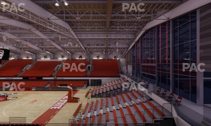 James T. Valvano Arena at Reynolds Coliseum - Section 201 Seat View