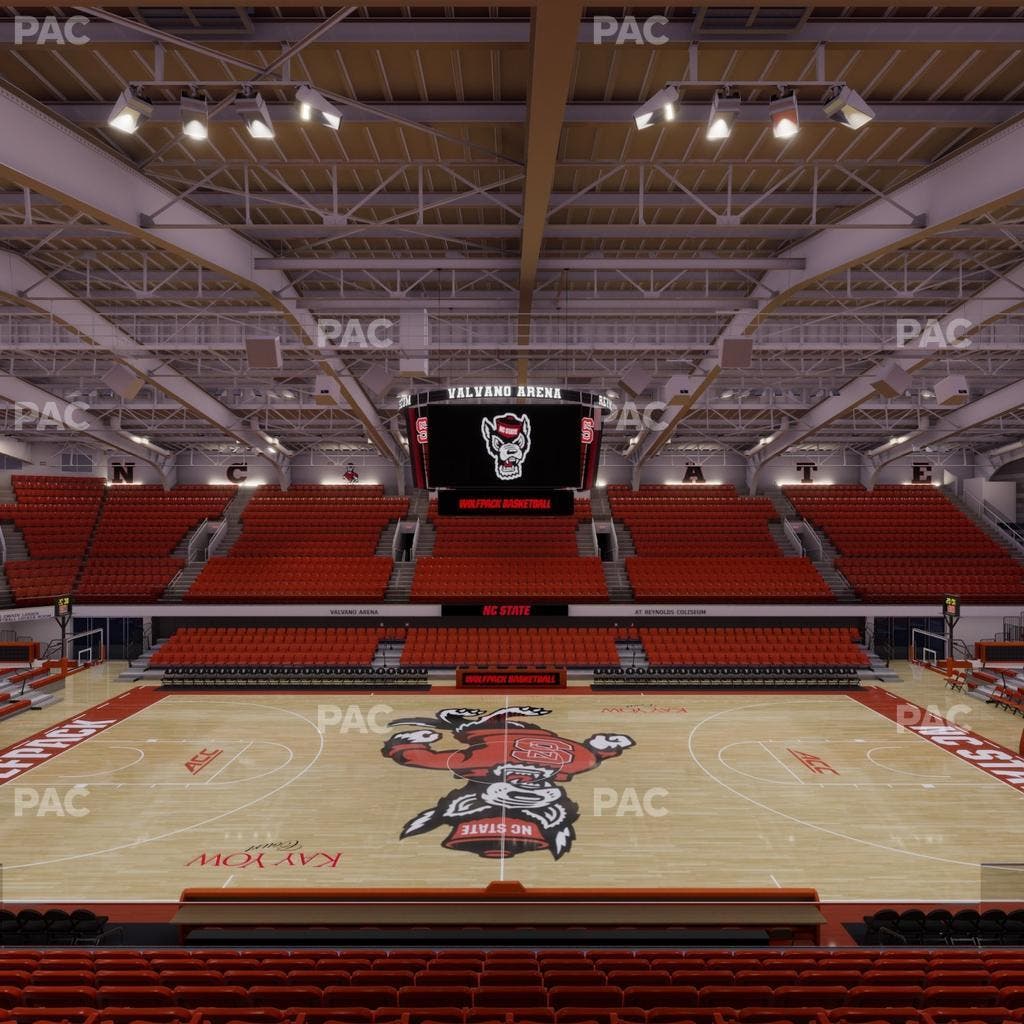 James T. Valvano Arena at Reynolds Coliseum - Section 203 Seat View