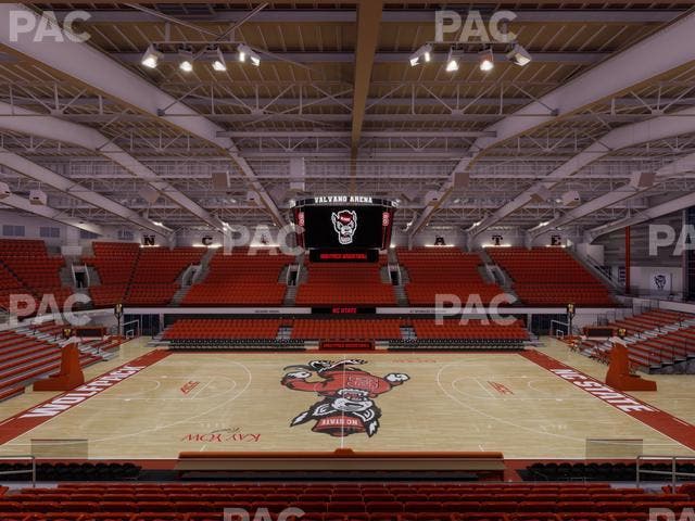 James T. Valvano Arena at Reynolds Coliseum - Section 203 Seat View