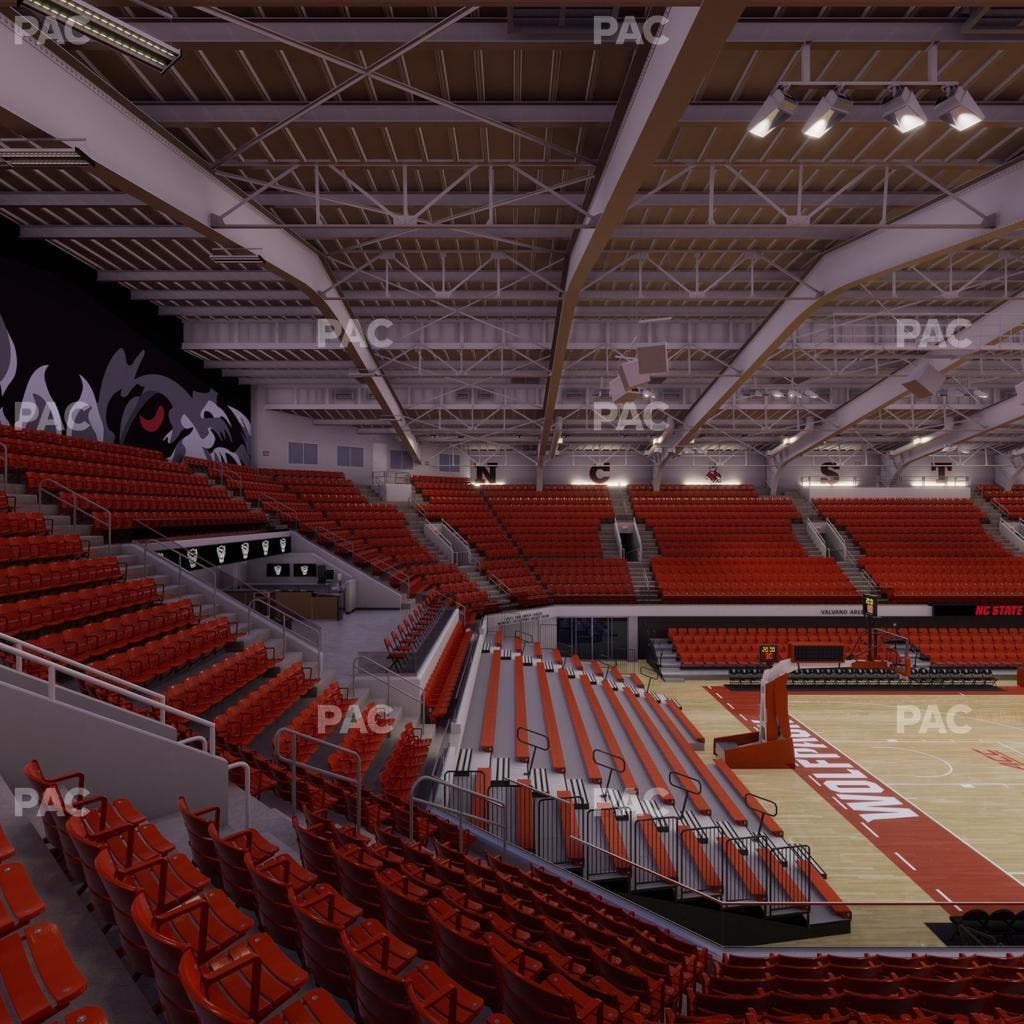 James T. Valvano Arena at Reynolds Coliseum - Section 205 Seat View