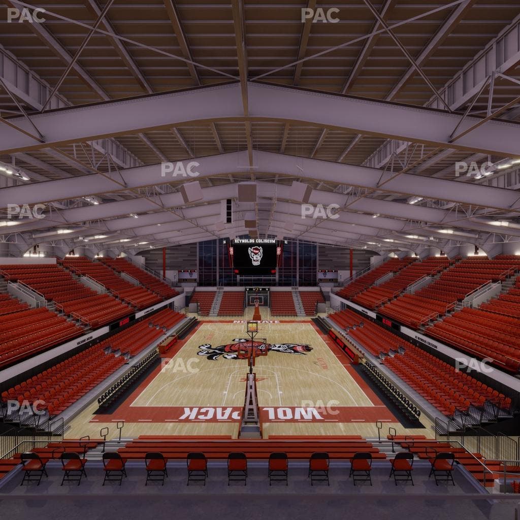 James T. Valvano Arena at Reynolds Coliseum - Section 207 Seat View