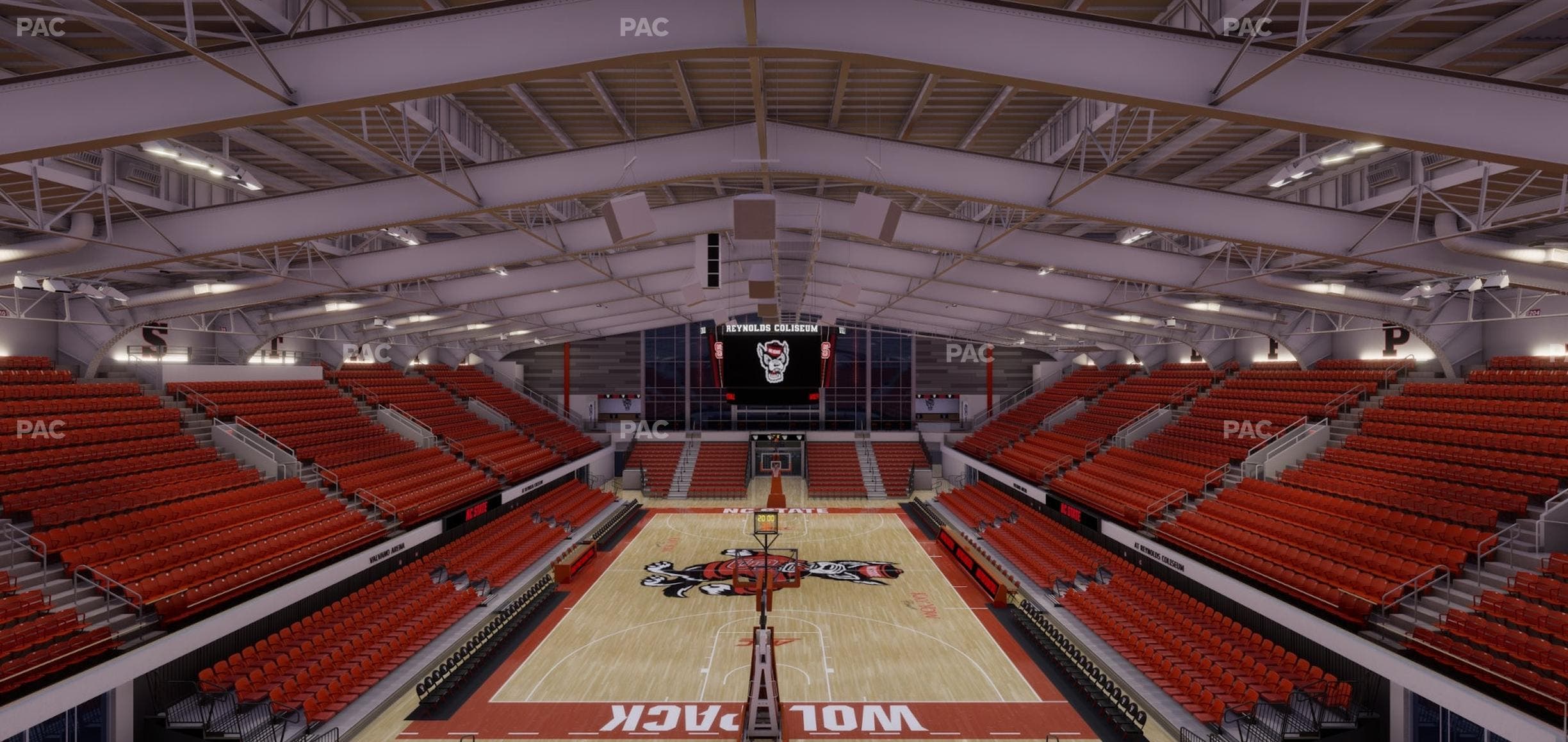 James T. Valvano Arena at Reynolds Coliseum - Section 207 Seat View