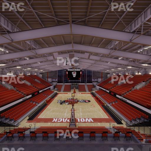 James T. Valvano Arena at Reynolds Coliseum - Section 207 Seat View