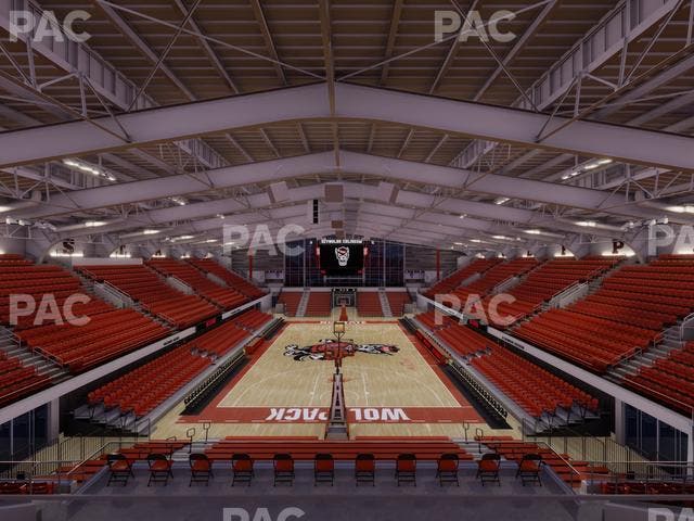 James T. Valvano Arena at Reynolds Coliseum - Section 207 Seat View