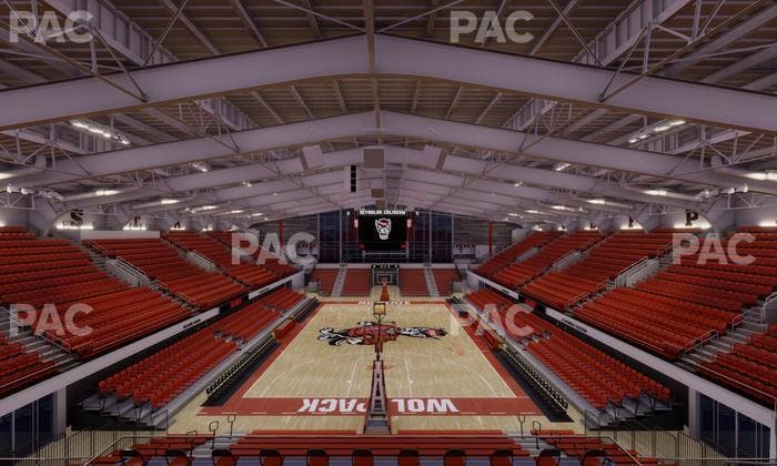 James T. Valvano Arena at Reynolds Coliseum - Section 207 Seat View