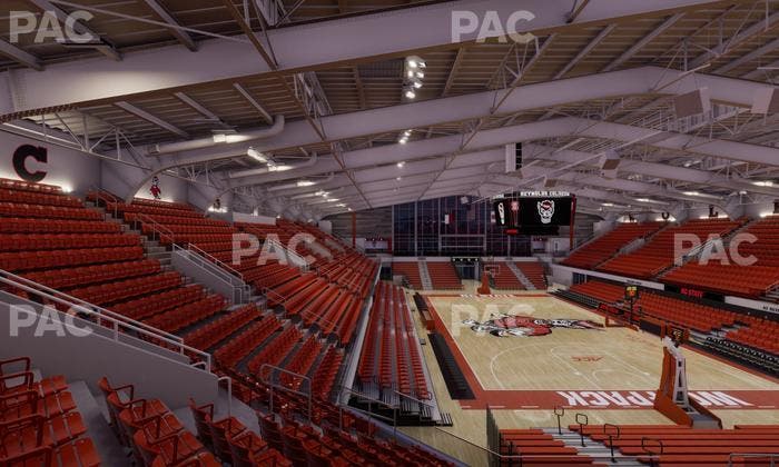 James T. Valvano Arena at Reynolds Coliseum - Section 208 Seat View