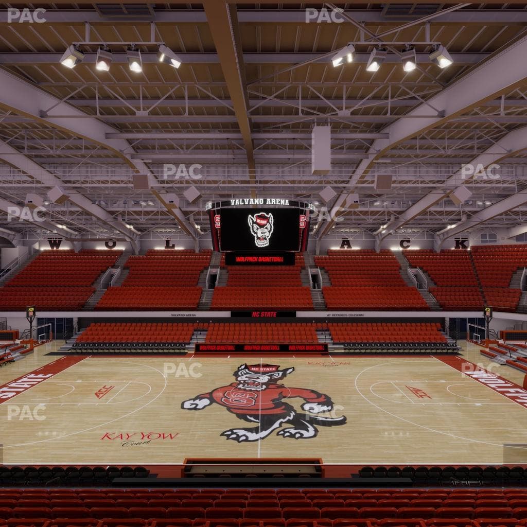 James T. Valvano Arena at Reynolds Coliseum - Section 211 Seat View
