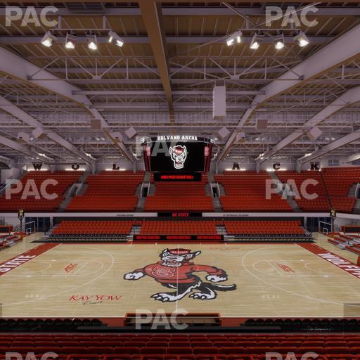 James T. Valvano Arena at Reynolds Coliseum - Section 211 Seat View