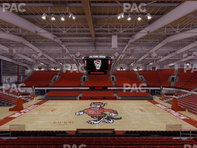 James T. Valvano Arena at Reynolds Coliseum - Section 211 Seat View