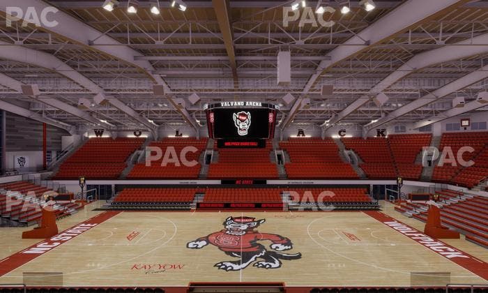 James T. Valvano Arena at Reynolds Coliseum - Section 211 Seat View