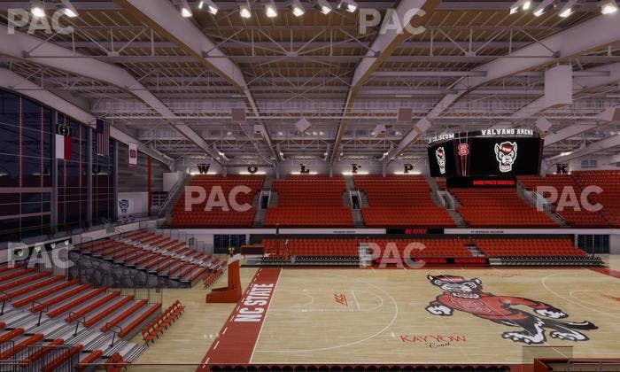 James T. Valvano Arena at Reynolds Coliseum - Section 212 Seat View