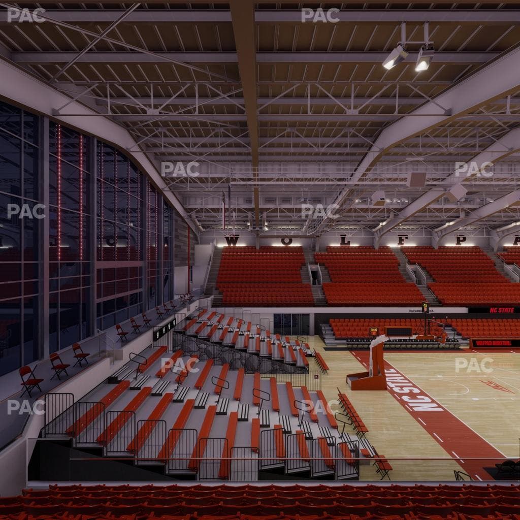 James T. Valvano Arena at Reynolds Coliseum - Section 213 Seat View