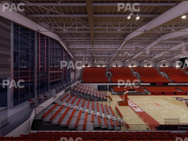 James T. Valvano Arena at Reynolds Coliseum - Section 213 Seat View
