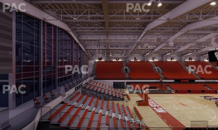 James T. Valvano Arena at Reynolds Coliseum - Section 213 Seat View