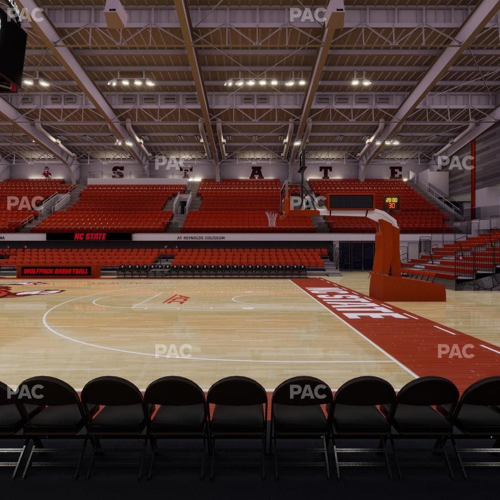 James T. Valvano Arena at Reynolds Coliseum - Section Floor A Seat View
