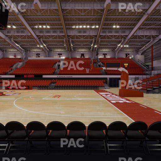 James T. Valvano Arena at Reynolds Coliseum - Section Floor A Seat View