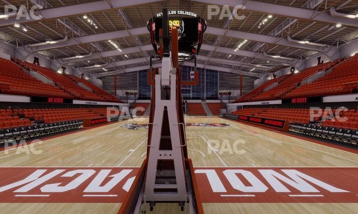 James T. Valvano Arena at Reynolds Coliseum - Section Floor E Seat View