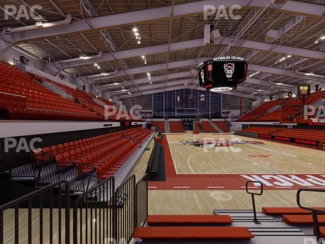 James T. Valvano Arena at Reynolds Coliseum - Section Floor F Seat View