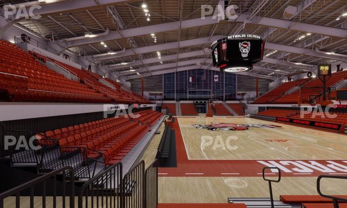 James T. Valvano Arena at Reynolds Coliseum - Section Floor F Seat View